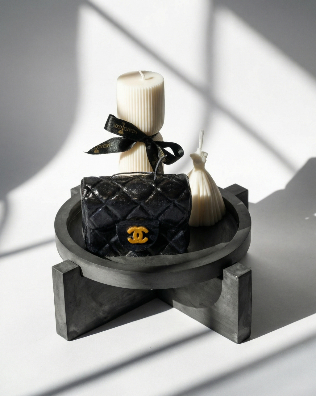 Chanel Inspired Handbag Candle