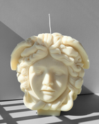 Medusa Full Head Greek Candle